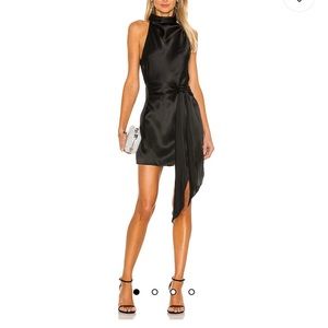 Amanda Uprichard Sandrine Dress in Black XS. Only worn once!